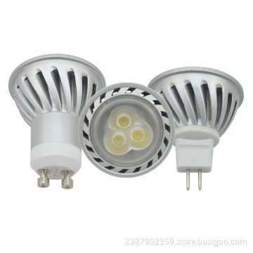 silver casing led spotlight